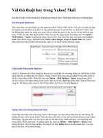 Vài thủ thuật hay trong Yahoo