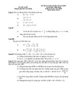 ĐỀ THI TUYỂN SINH LỚP 10 (09-10)