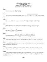 De thi va Dap an HKII -Khoi 10