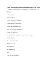 Chuyển đổi doanh nghiệp liên doanh và doanh nghiệp 100% vốn đầu tư nước ngoài có từ 2 chủ sở hữu trở lên thành Công ty TNHH một thành viên docx