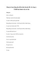 Đăng ký hoạt động địa điểm kinh doanh đối với công ty TNHH hai thành viên trở lên pptx