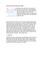 Scan và fax văn bản trực tuyến.