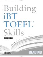 Bài tập TOEFL iBT - Phần 2 pps