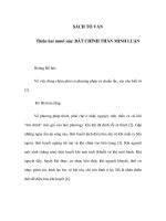 SÁCH TỐ VẤN - Thiên hai mươi sáu - BÁT CHÍNH THẦN MINH LUẬN ppsx