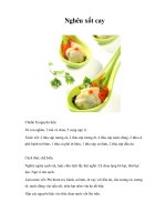 Nghêu xốt cay docx