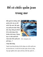 Để có chiếc quần jean trong mơ pps