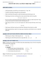 CHUYÊN ĐỀ BỒI DƯỠNG NHIỆT