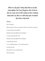 Thẩm tra cấp giấy Chứng nhận đầu tư tại khu công nghiệp Việt Nam-Singapore đối với dự án đầu tư có quy mô từ 300 tỷ đồng trở lên và không thuộc lĩnh vực đầu tư có điều kiện gắn với thành lập công ty hợp danh ppsx