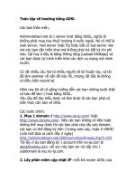 Toàn tập về hosting bằng ADSL pptx