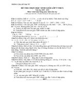 ĐỀ THI MTCT HUYỆN ĐẠI TỪ năm 2009-2010