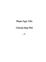 Chuyện làng Nhô - 7 docx