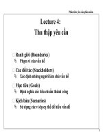 Lecture 4: Thu thập yêu cầu pptx