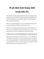 10 giả định kinh hoàng nhất trong tình yêu potx