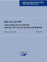 Công Nghiệp Phụ trợ Việt Nam từ góc nhìn của Nhật Bản ppt