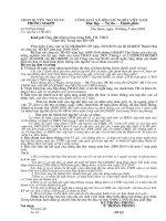 Công văn số 75/PGD-TĐKT về Hồ sơ TĐ-KT