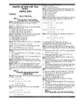 Chuyên đề hình học giải tích trong không gian pps