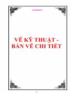 VẼ KỸ THUẬT - BẢN VẼ CHI TIẾT ppt