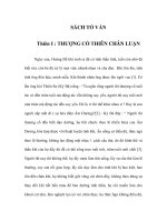 SÁCH TỐ VẤN - Thiên I - THƯỢNG CỔ THIÊN CHÂN LUẬN docx