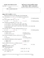 De kiem tra 45 lan 2 (Lop 6).doc