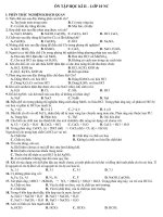 On tap 10 KK II Nang cao (DA BO PASWORD)