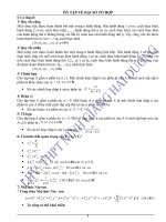 Ôn tập về đại số tổ hợp