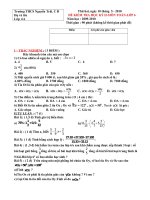 KT HK2_Toán 6 (có ma trận và đáp án)