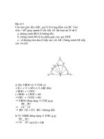 5 bài hình luyện thi vào 10 có hướng dẫn giải