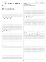 Đề cương HKII lớp 8 (tự soạn)