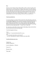 Kiến thức về kết nối cáp quang pot