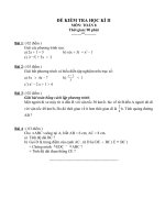 Đề HK II toán 8, 2009-2010