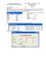Đề KT thực hành kỳ 1 đề 01