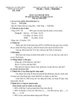 báo cáo thành tích tổ