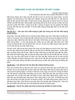 ĐIỂM DANH 10 SAI LỖI LỚN NHẤT VỀ CHẤT LƯỢNG ppt