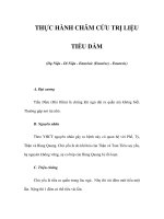 THỰC HÀNH CHÂM CỨU TRỊ LIỆU - TIỂU DẦM ppsx