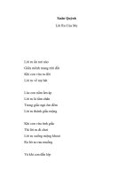 Lời Ru Của Mẹ ppt