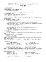 HOA - HKII - DE - MT - DAP AN