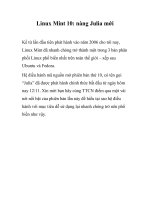 Linux Mint 10: nàng Julia mới pps