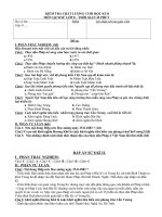 đề kiểm tra học kì II sử 6,8