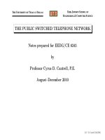 Mạng công cộng PSTN ( public service Telecom Network)