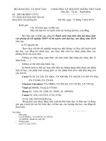 DANH SÁCH MÁY TÍNH CẦM TAY ĐƯỢC MANG VÀO PHÒNG THI