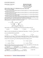 Đề thi thử đại học môn Lý mã 04 (bộ GD&ĐT) pot