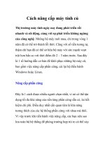 Cách nâng cấp máy tính củ ppt