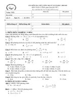 de kiem ta hoc ky 2 toan 8