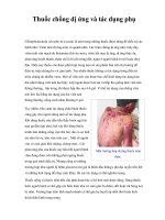 Thuốc chống dị ứng và tác dụng phụ Chlorpheniramin (clo-phe-ni-ra-min) là một ppt