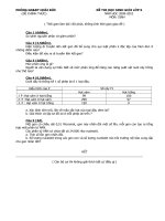 đề thi tự luyện