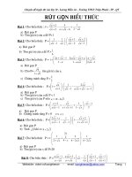 Các chuyên đề luyện thi vào lớp 10