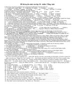 ĐỀ ÔN TUYỂN SINH VÀO LỚP 10 Đ5