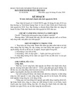 Kế hoạch tình nguyện Hè 2010