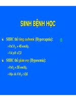 Suy hô hấp cấp (Phần 2) pptx