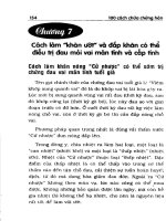 100 Cách chữa bệnh đau vai (Chương 7) pdf